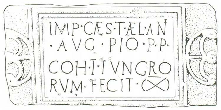 Antonine Wall Inscription - COH 1 Tungrorum